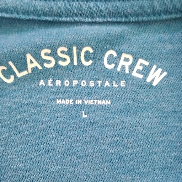 Aeropostale Blue Graphic T-Shirt - Picture 2 of 3